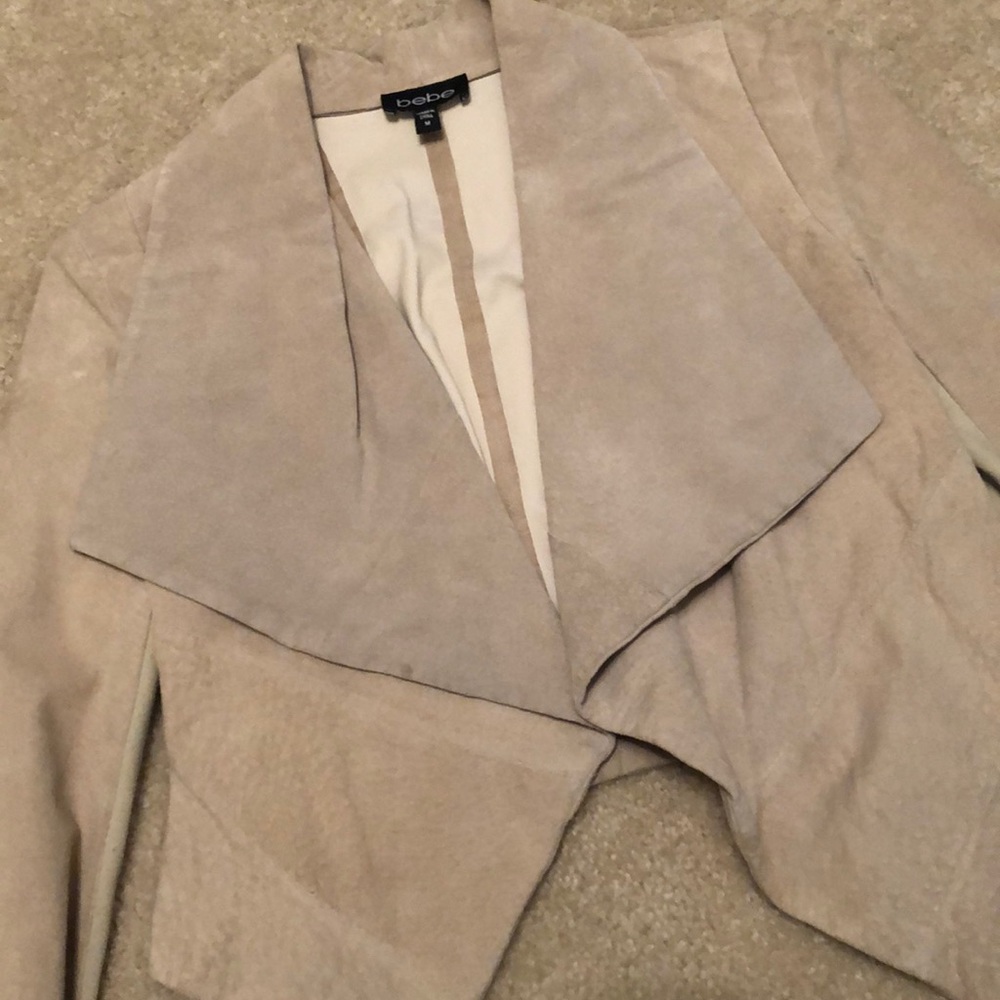 Bebe nude Women’s Medium polyester jacket - Picture 3 of 3
